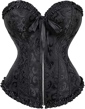 トップス MEDI LINGERIE LIKE PEPLUM BUSTIER BLACK Amazon.com: Zhitunemi Women's Bustier Corset Top Sexy