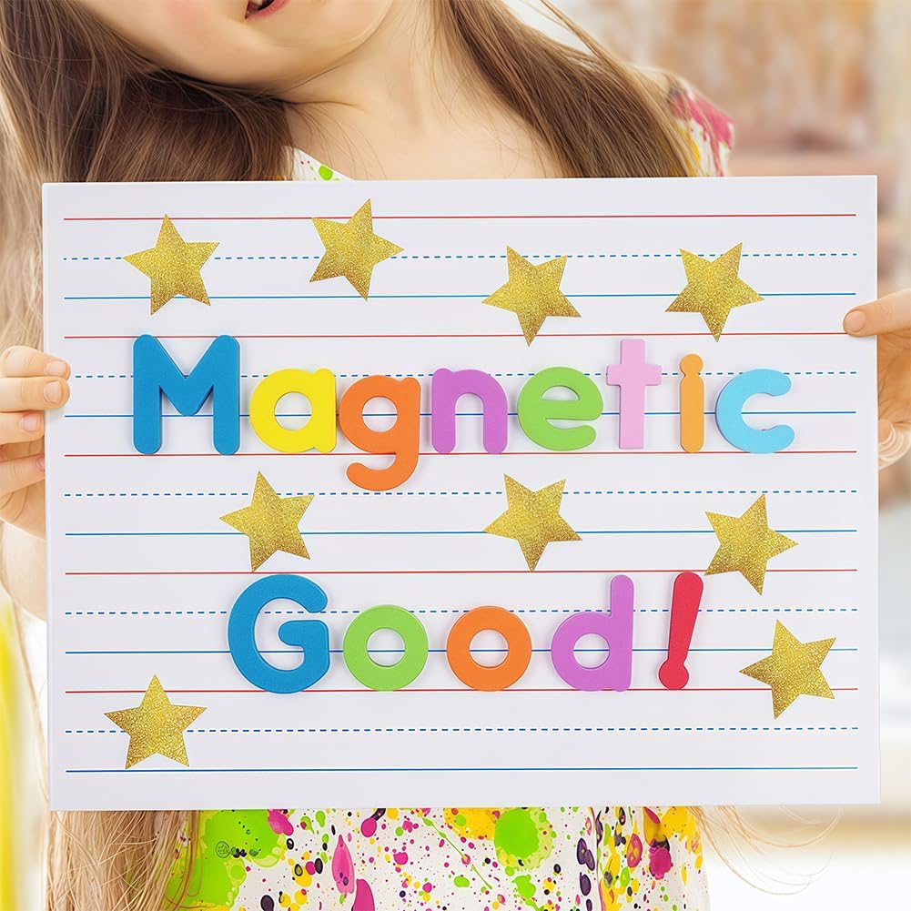 500 Pcs Gold Star Stickers, 1 Inch Sparkly Glitter Reward Stickers for Kids, Self-Adhesive Metallic Stars for Teacher Supplies, Behavior Charts, DIY Crafts and Decoration