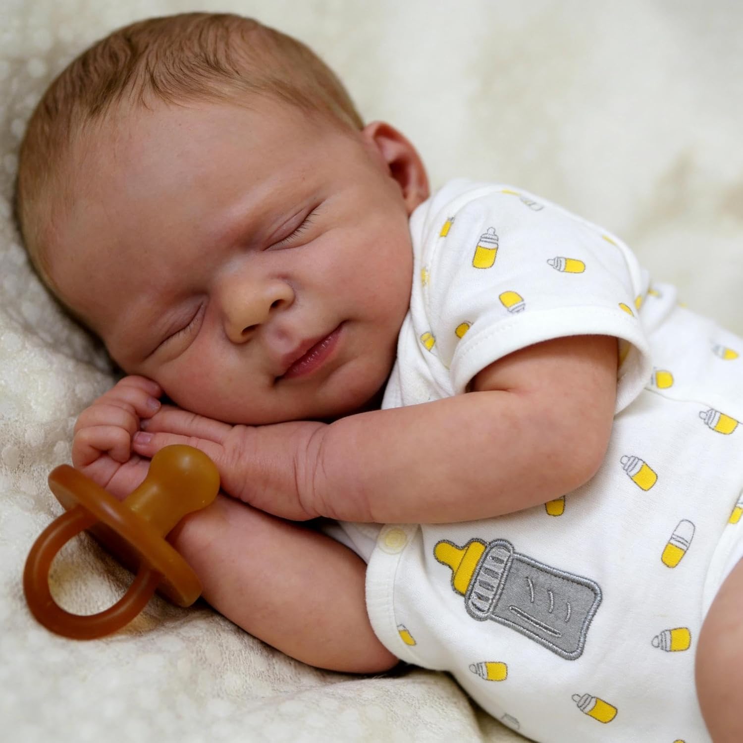 Anano Reborn Baby Dolls Silicone Full Body Girl 18 Inch Realistic Baby Doll, Full Silicone Babys Dolls, Anatomically Correct Lifelike Babys Doll for Girls - Image 2