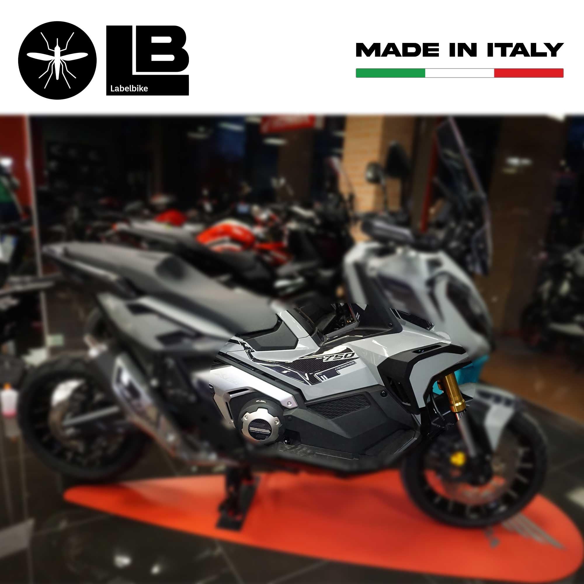 LABELBIKE Pegatinas 3D Moto Boomerang Compatible con Honda