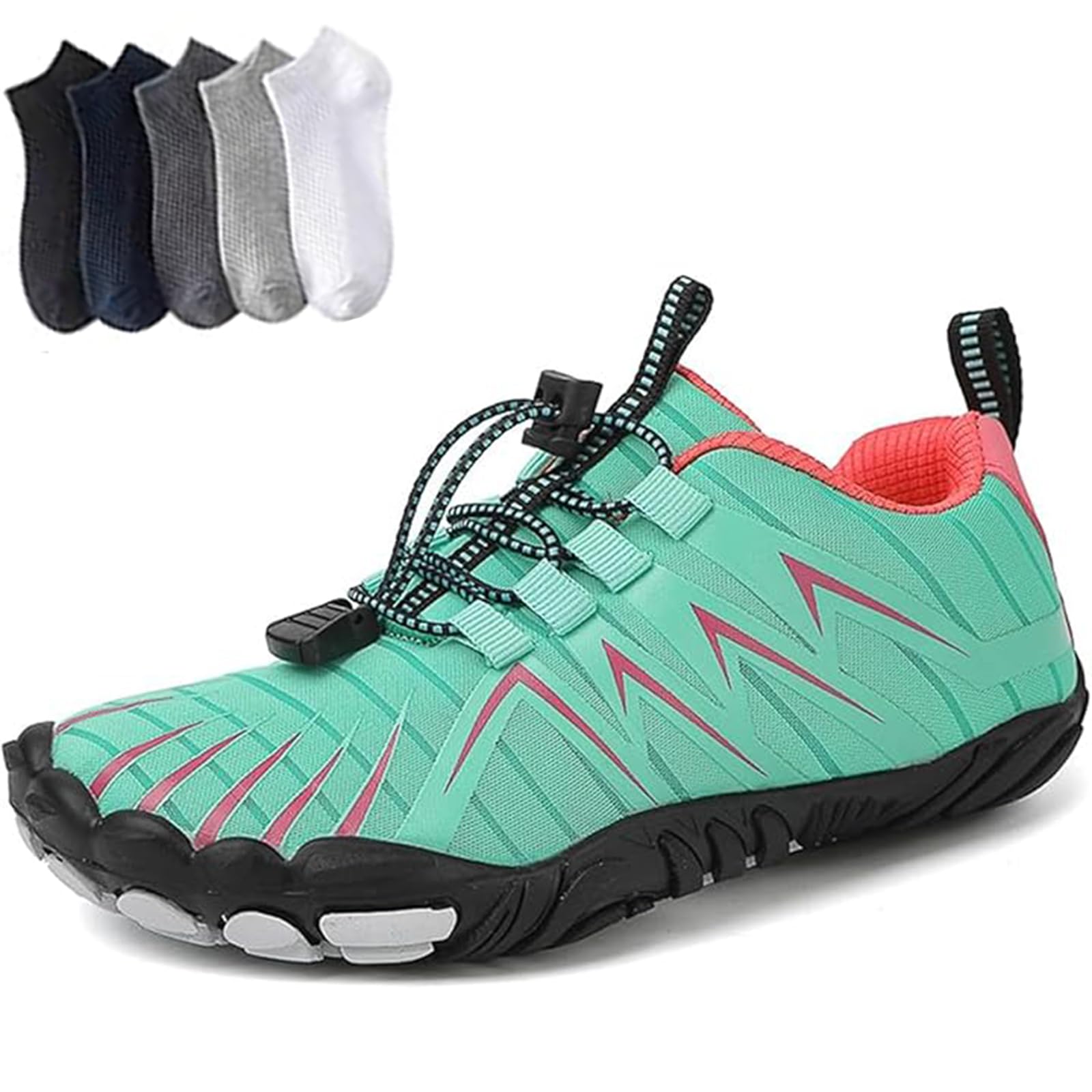 Hiking Womens Men, Pro Barefoot Shoes with Wide Toe Box, Healthy and Non-Slip Breathable Barefoot Shoes — view 41