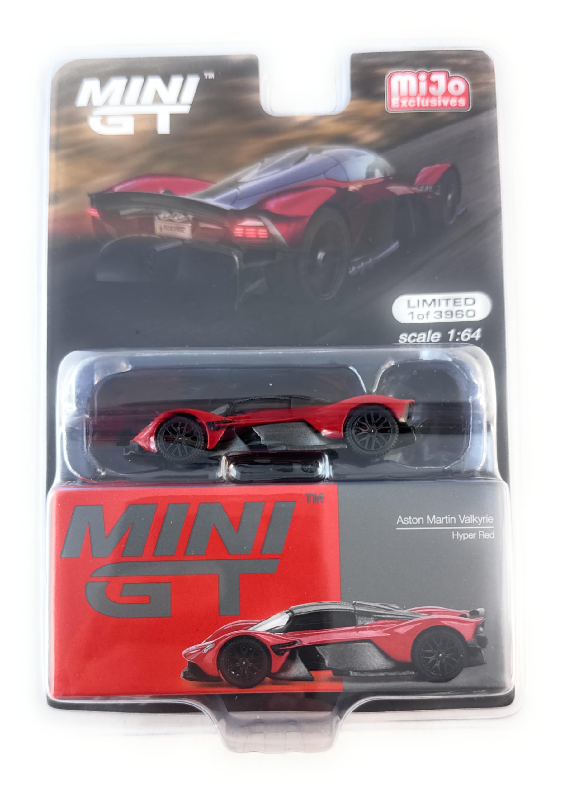 Amazon.com: Mini GT 1:64 Scale Valkyrie Hyper Red Limited Edition