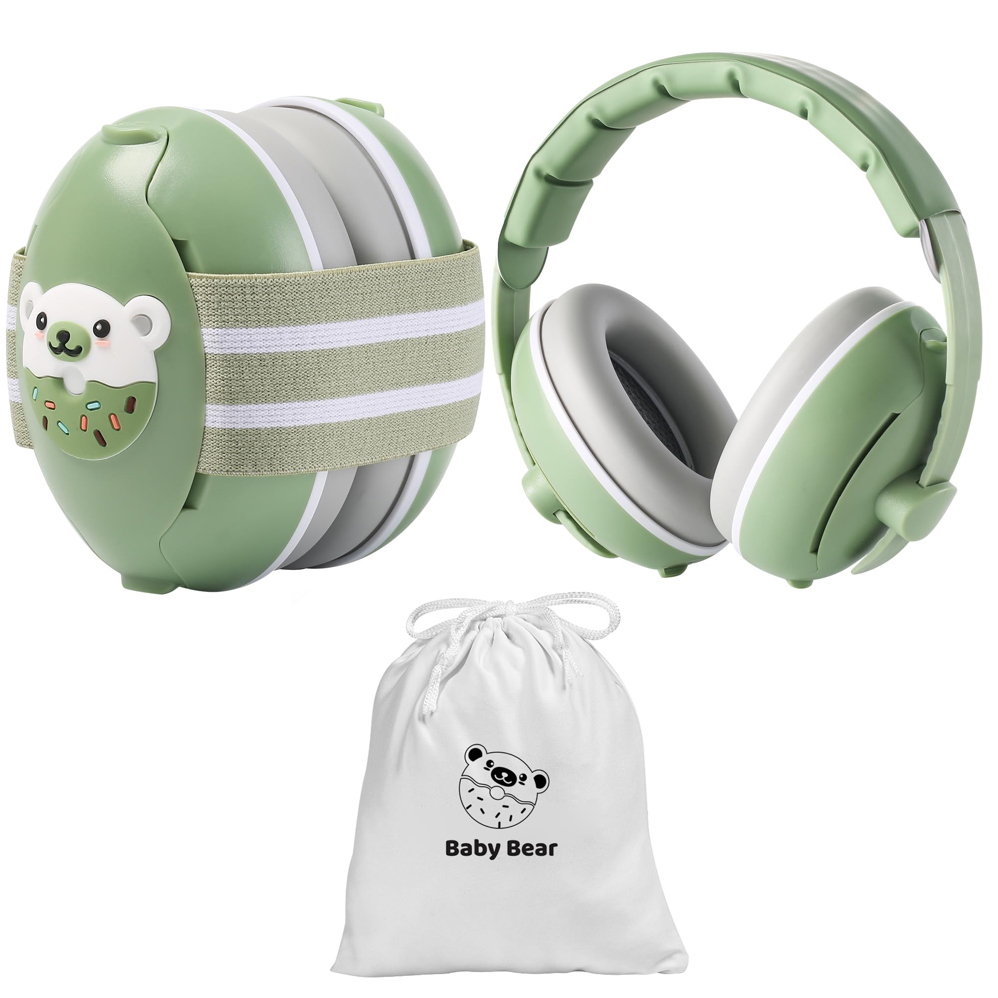 Baby Ear Defender 2-in-1 for Babies and Toddlers up to 4 Years,CE & EN71 Certified