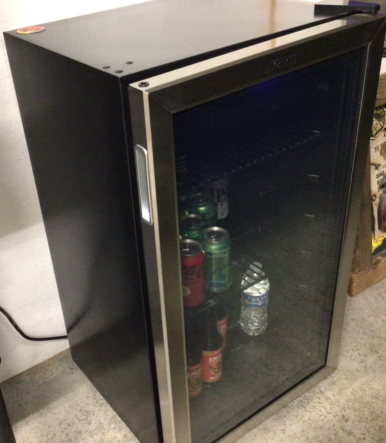 28/mo Finance hOmeLabs Beverage Refrigerator and Cooler 120 Can