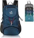 WATERFLY Hiking Backpack 20L Foldable Travel Backpack Lightweight Hiking Daypack for Outdoor Cycling Camping