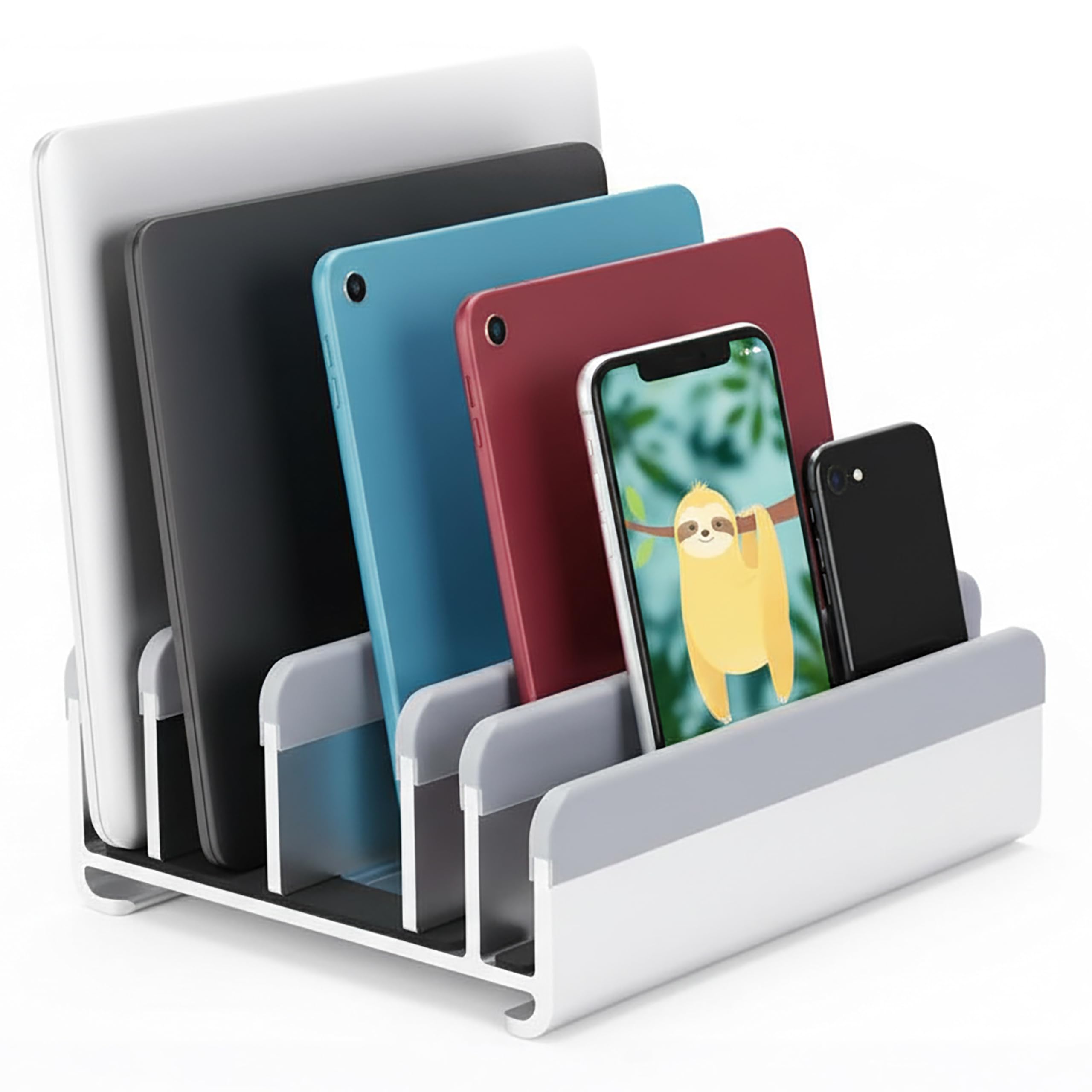 Elestoria Adjustable Laptop Stand - Fits 5 Devices, Modern Design, Tool Free Adjustment, Protective & Stable โ image 1