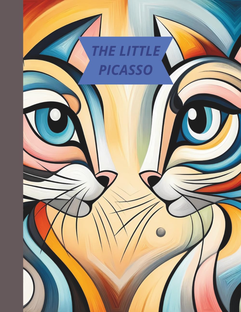 THE LITTLE PICASSO: 100 page of fun activities for kids coloring sheets ; and finish pads coloring sheets and finish the drawing challenges