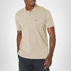 Lacoste Men's L.12.12 Short Sleeve Classic Fit Green Croc Polo