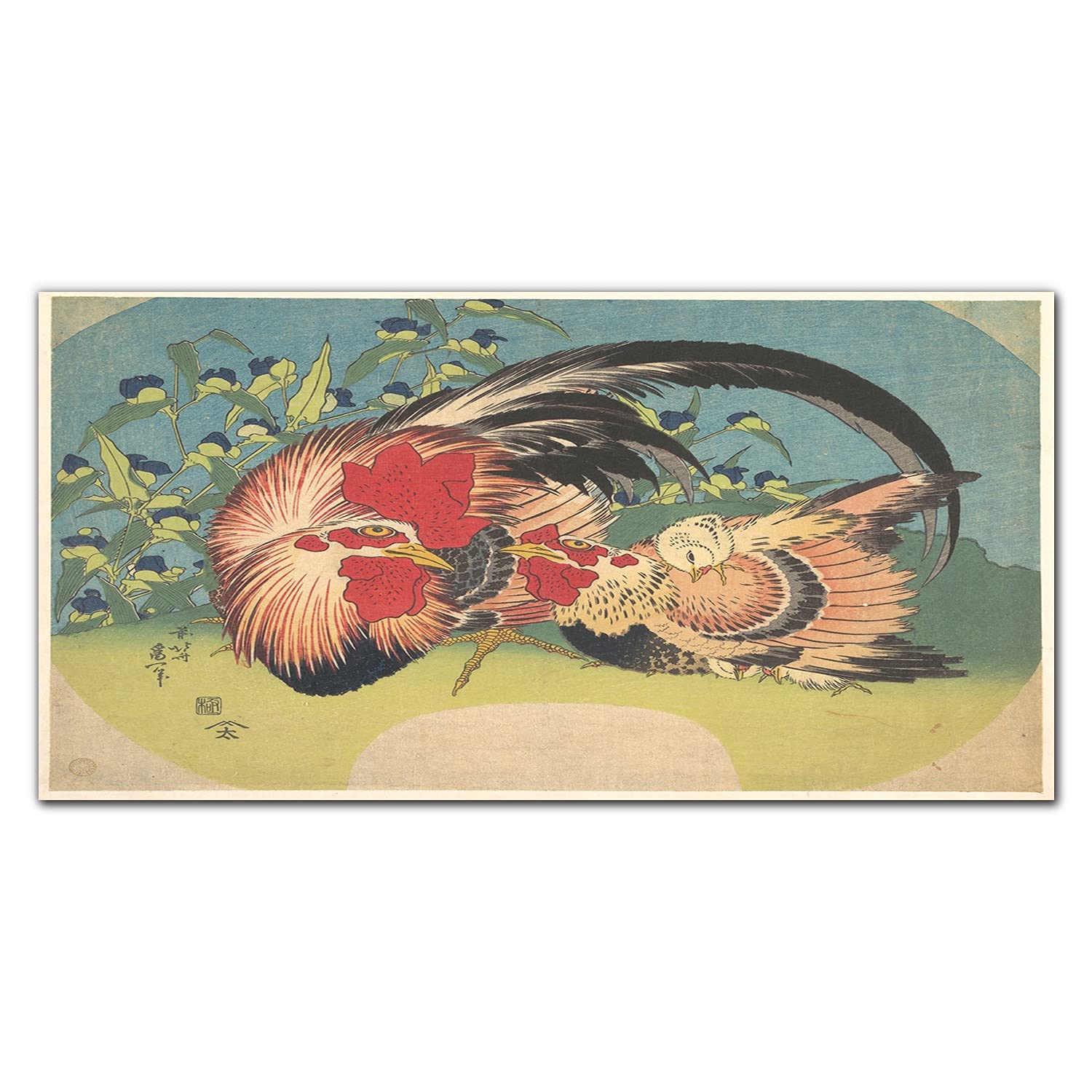 Crédence de cuisine décoration champêtre panneau de verre trempé 100x50cm pour bistrot