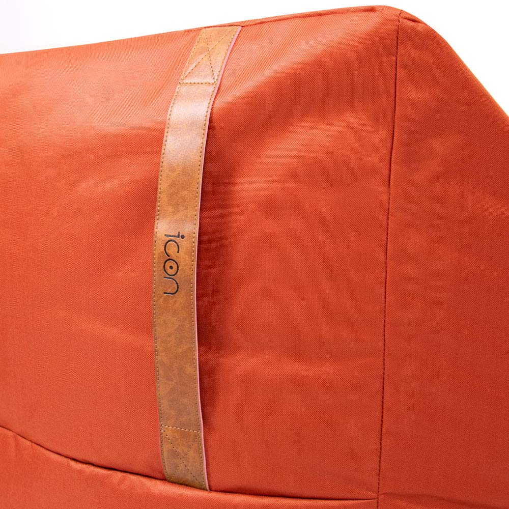 Buy icon Maya Lounge Chair, 100cm x 90cm Terracotta Orange, Oversized