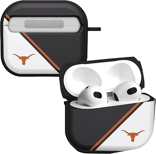 Miniatura 17 de AFFINITY BANDS Texas Longhorns Camo HDX - Funda compatible con Apple AirPods Generaciones 1 y 2 Camouflaje,Champion Series,Clásico,Negro