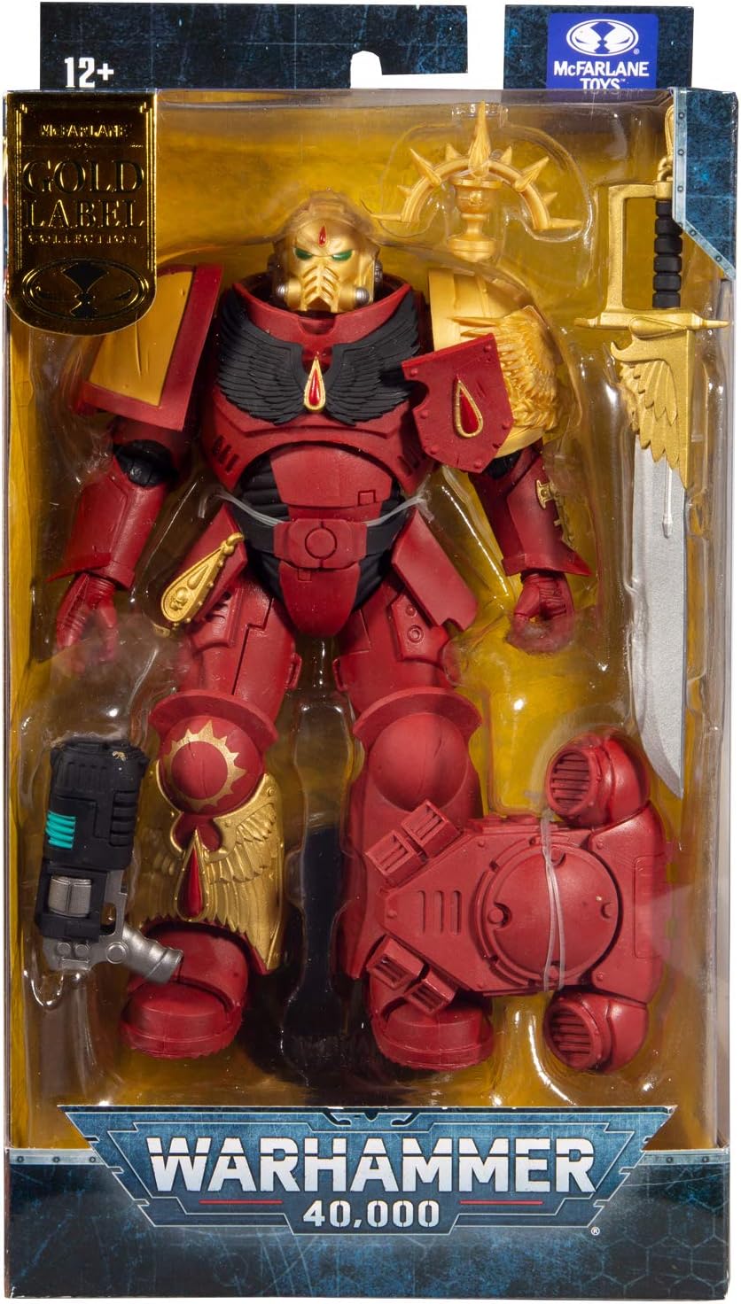 Blood Angels Primaris Lieutenant Warhammer 40K Gold Label McFarlane Toys Action Figure