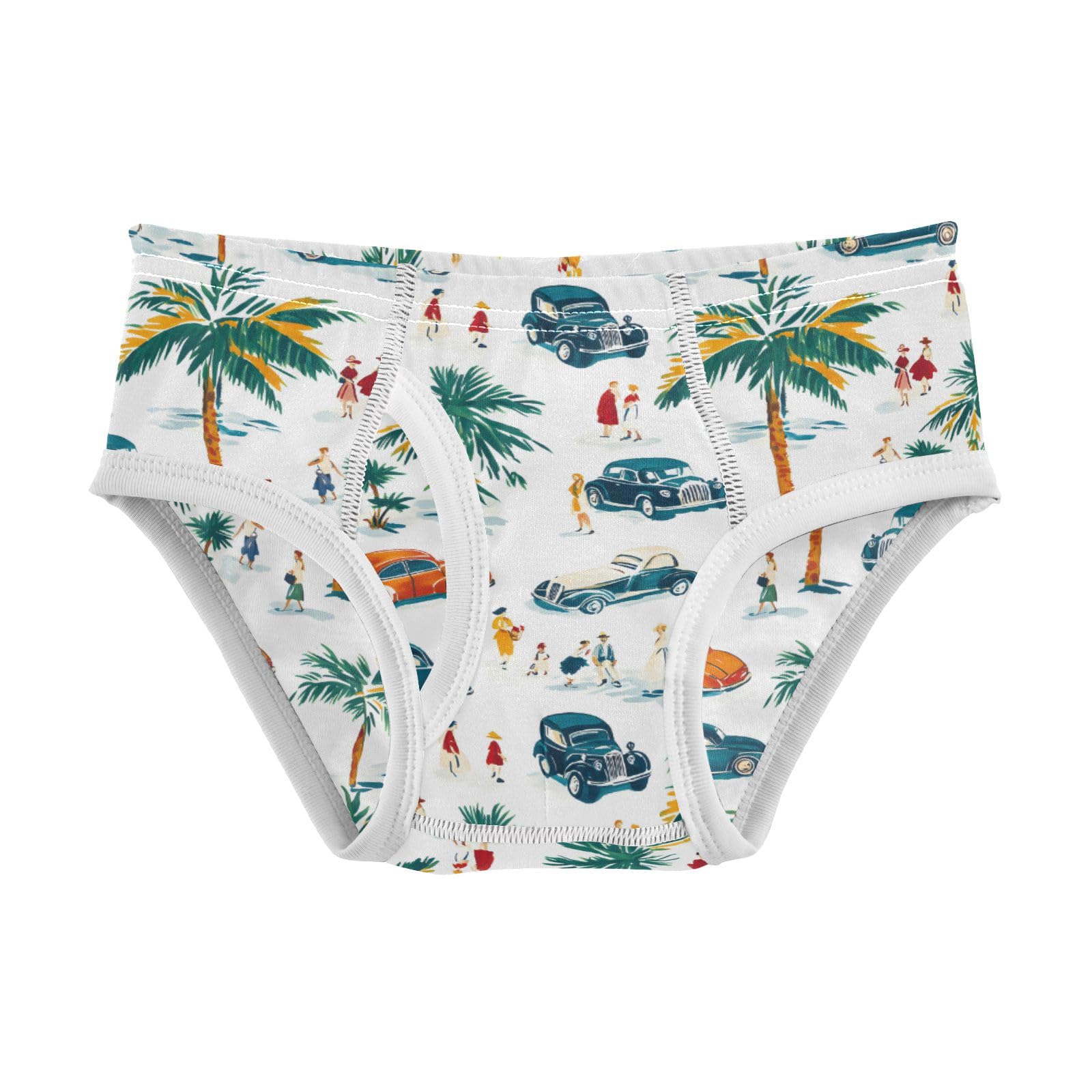 Boys Exclusive Briefs Toddler Underwear 95 Combed Cotton Boxerbriefs 2T School Of Fish 104
