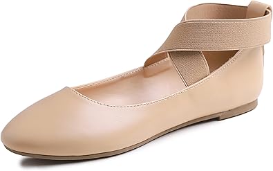 Ballerina In Pelle Scamosciata Per Donna - Con Cuscino Memory Foam, Tacco Piatto - Foto 2