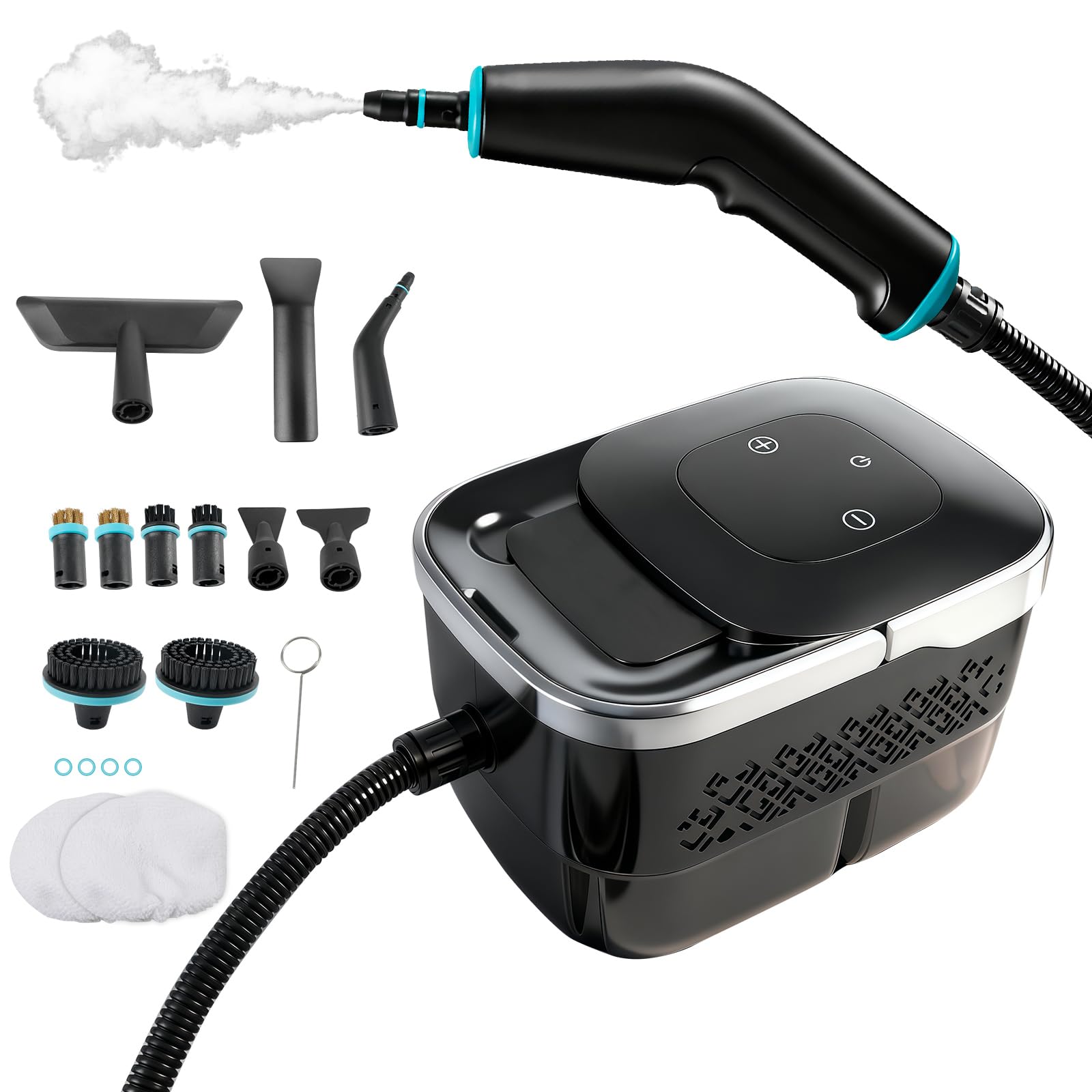 Macchina per la pulizia ad alta pressione portatile con pulitore a vapore ad alta temperatura da 1600 W per cappa da cucina domestica o condizionatore d'aria,B