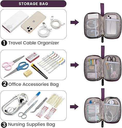 Miniatura 3 de LOVEVOOK - Mochila para laptop de mujer, mochila para profesores y enfermeras, bolsa de trabajo, viaje, mochilas para computadora, bolsa para