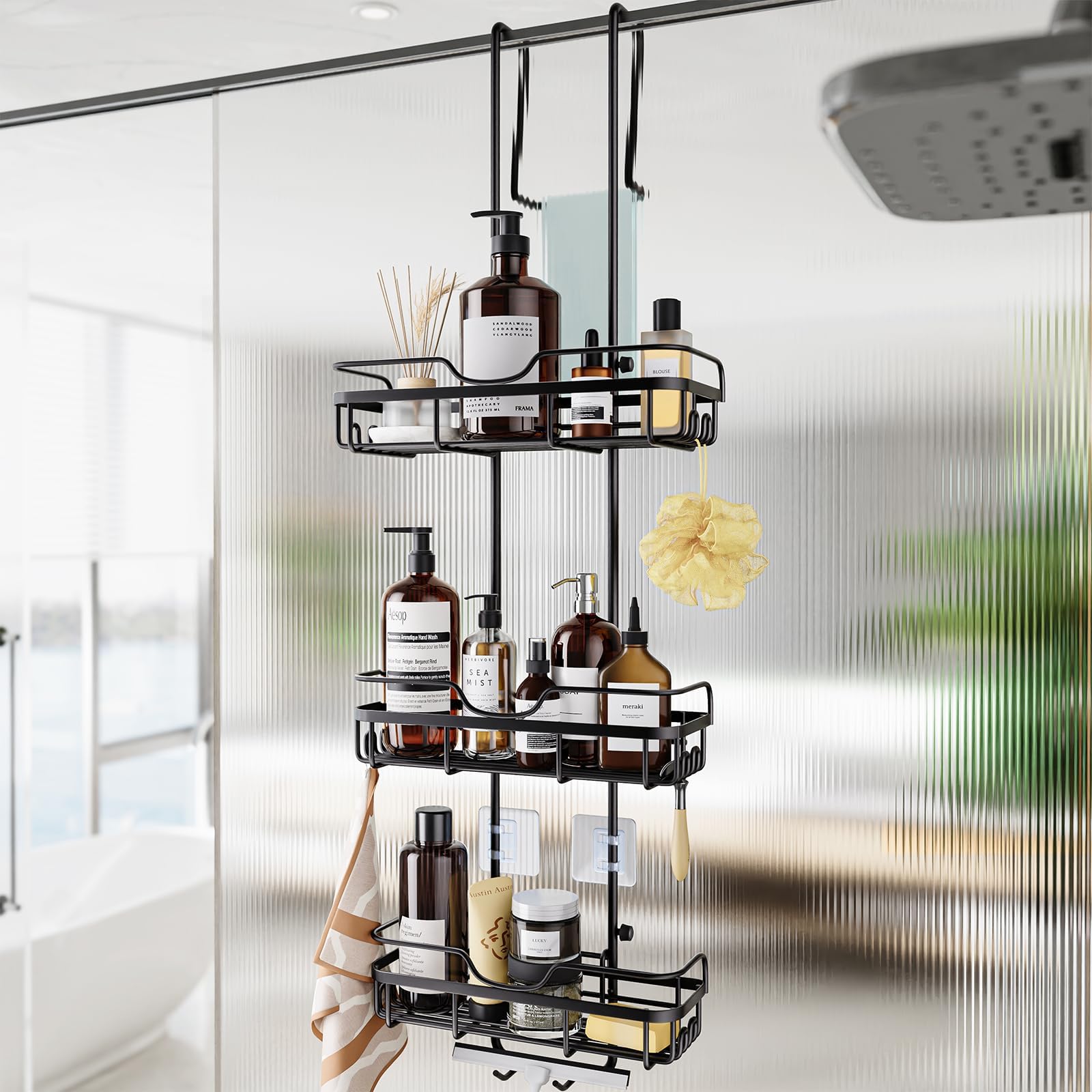 Amazon Shower Caddy Hanging Over The Door Over Glass Organizer amazon-shower-caddy-hanging-over-the-door-over-glass-organizer