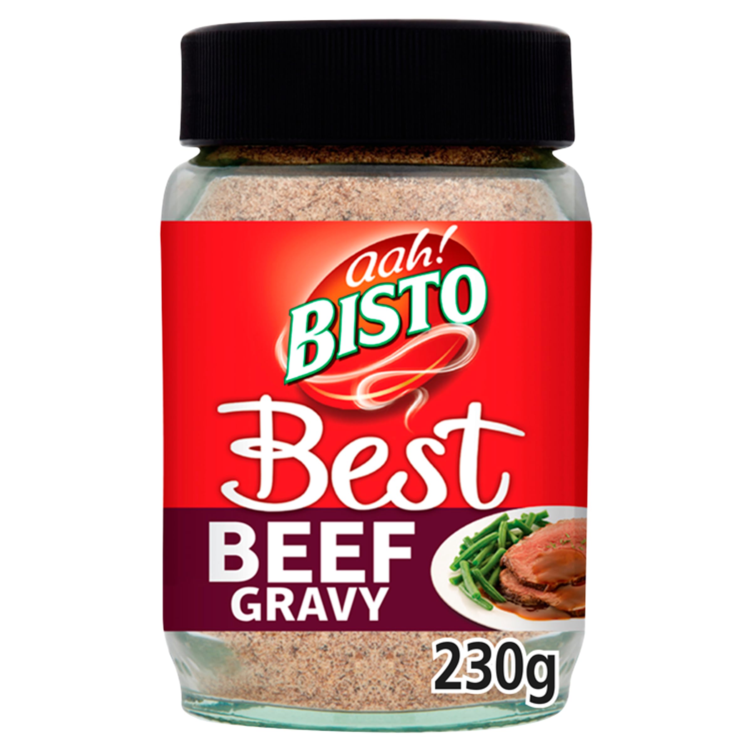 Bisto Best Beef Gravy Granules Made with Real Meat Juice, 230 g Jar (Pack of 1)