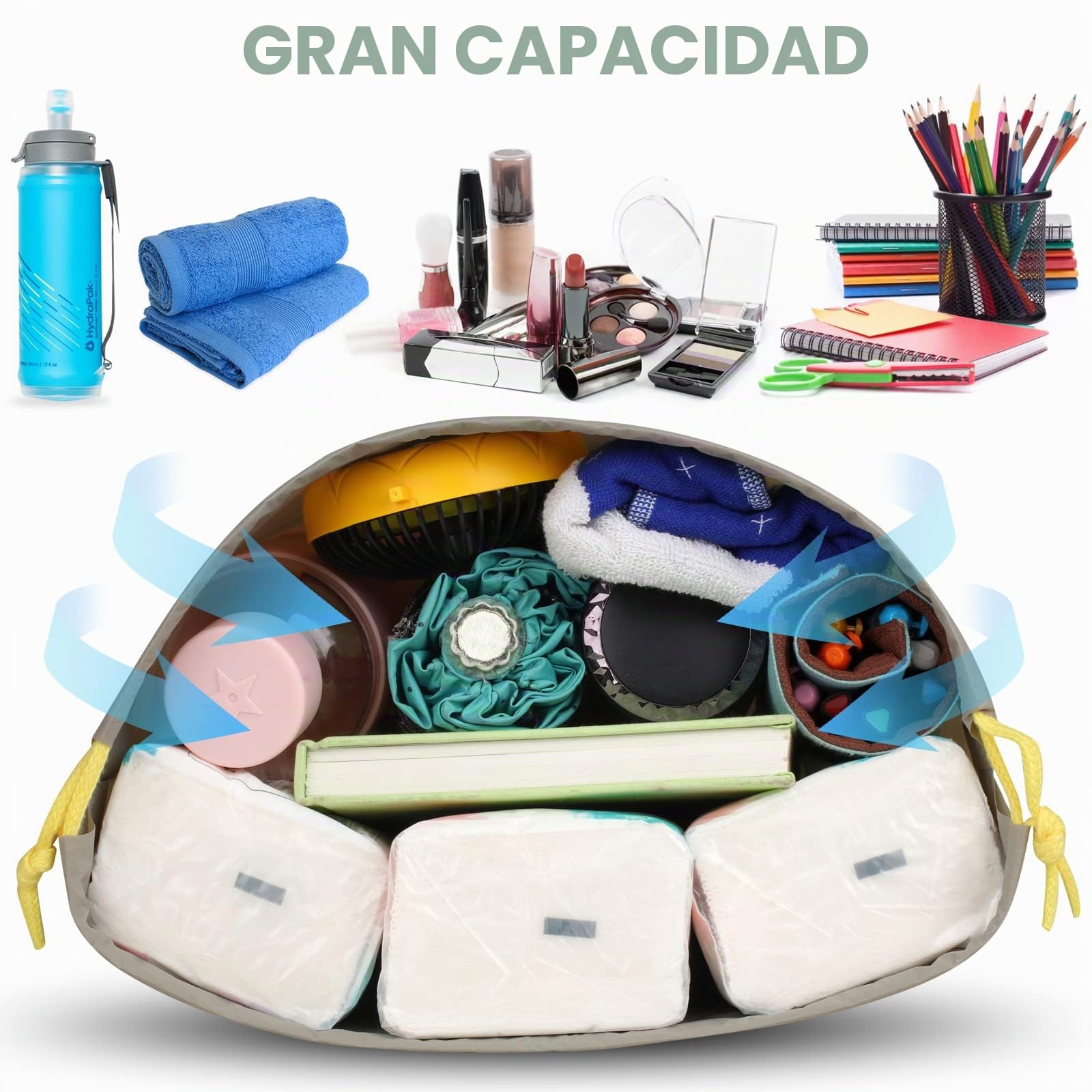 Annhao Bolsa Impermeable con Cordón, 10 Pcs Bolsas Cuerdas Deporte Gimnasio, Bolsa Impermeable Guarderia, Bolsas de Almacenamiento de Viaje para Infantil Adulto para Ropa, Merienda, Zapatos