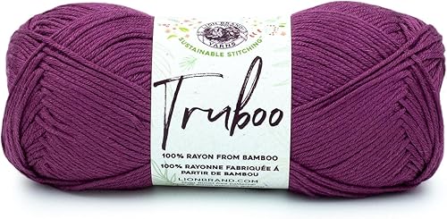 Vista 47 de Lion Brand Yarn - Truboo Yarn (1 madeja), Cameo