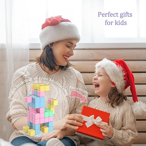 Miniatura 5 de Azulejos magnéticos para niños de 3, 4, 5, 6, 7, 8 años en adelante, bloques de construcción magnéticos, juguetes de aprendizaje preescolar,