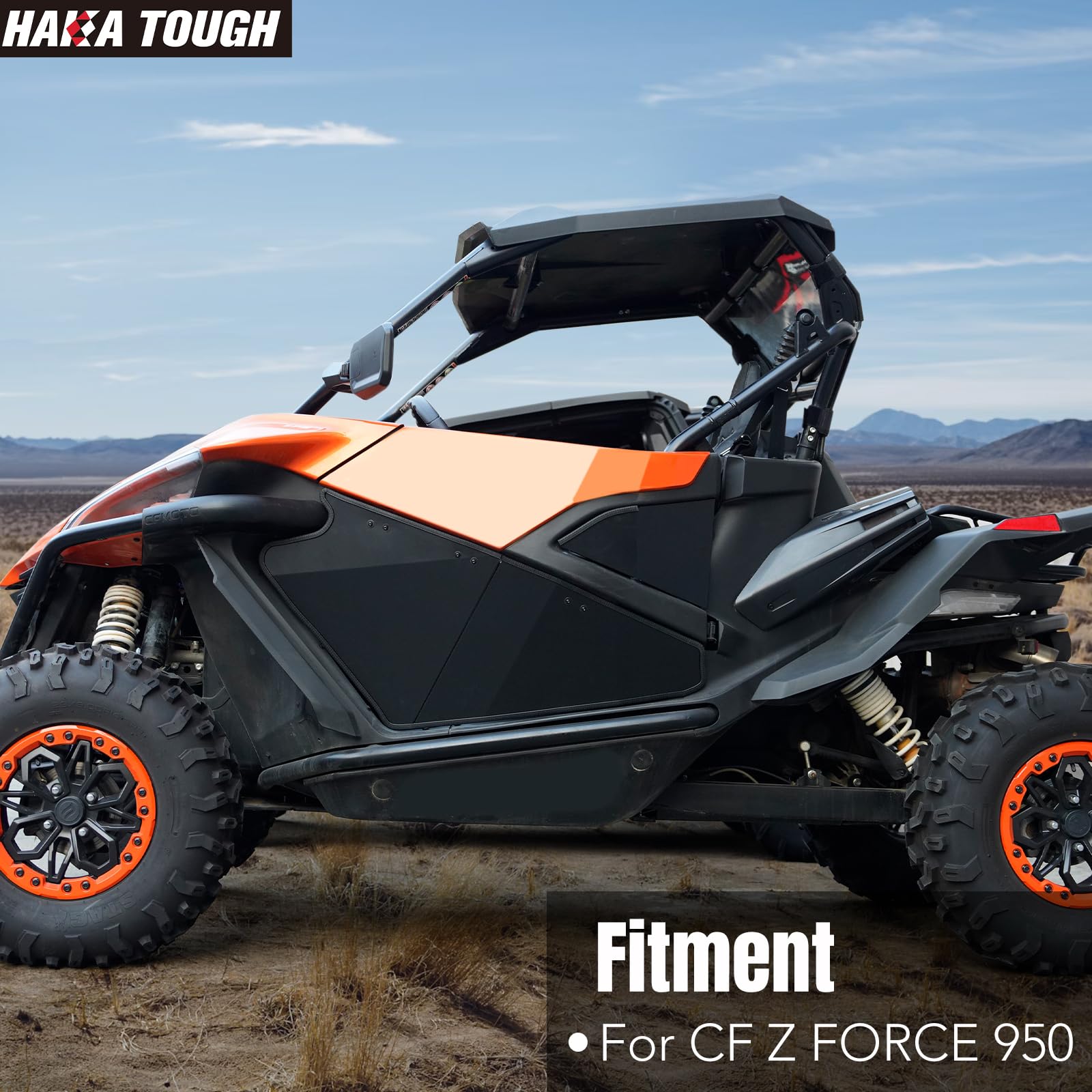 HAKA TOUGH Aluminum Door Panel Insert for CF Moto ZFORCE 950
