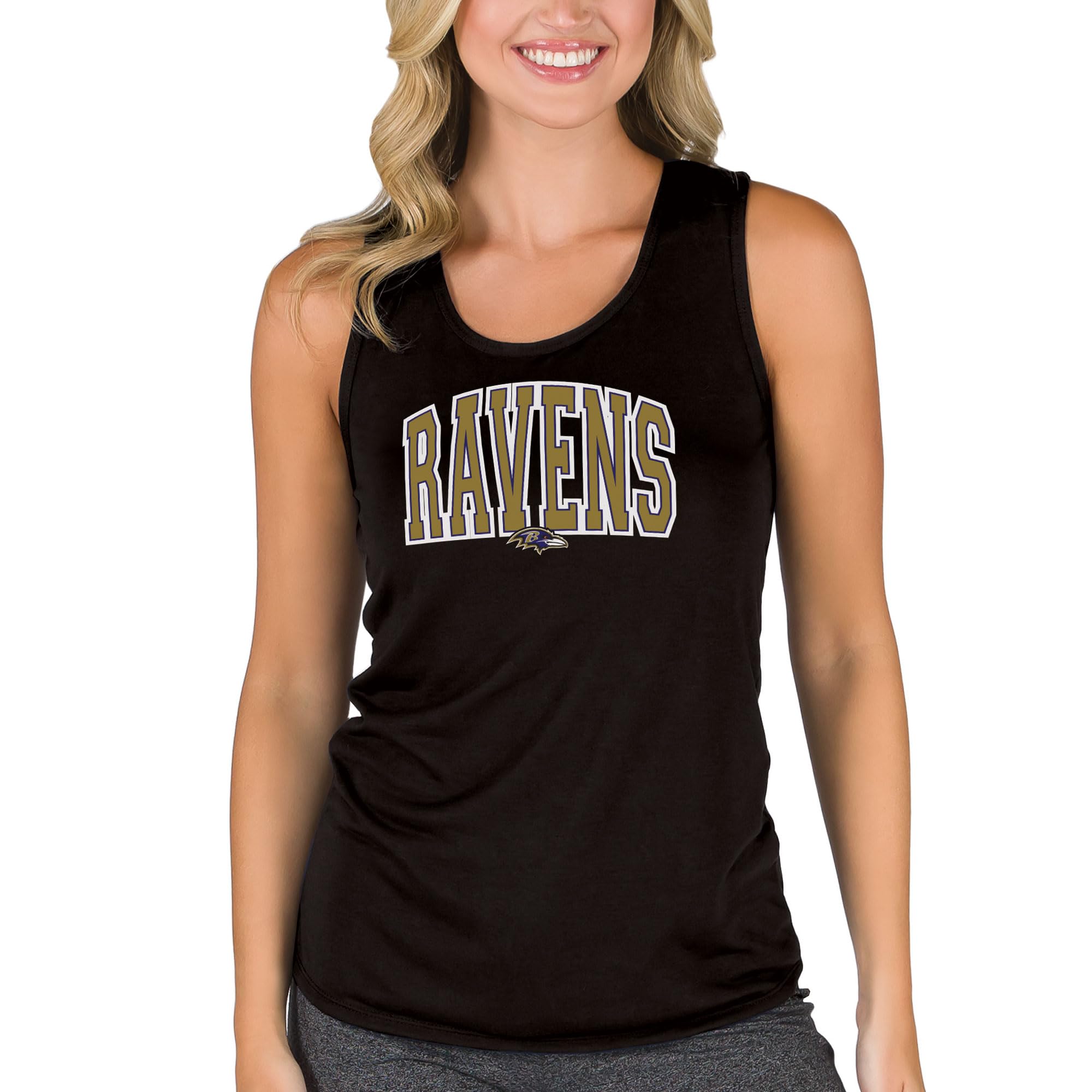 Concepts Sport Women's NFL Marathon Racer Back Tank Top