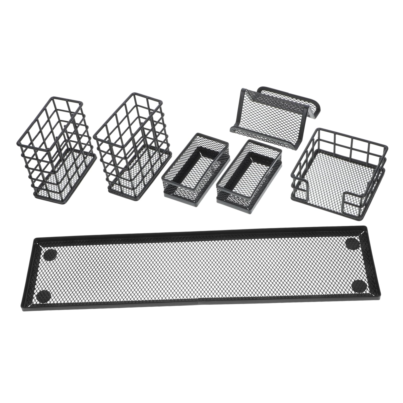 Zerodeko Boîtes De Rangement De Papeterie De Bureau Organisateur De Bureau Porte-stylo Boîte De Rangement De Comptoir