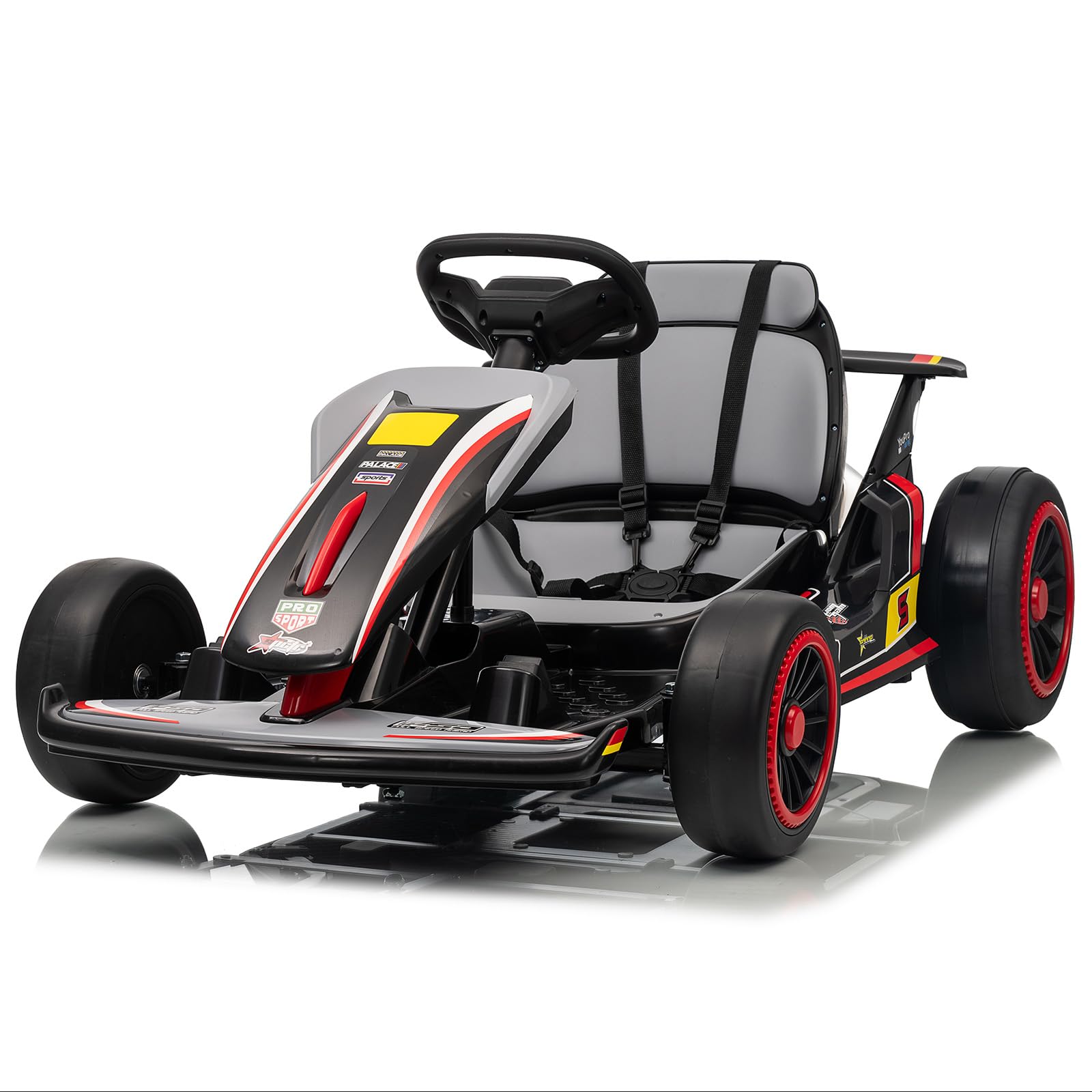 Amazon.com: MUKIDY 24V Kid Go Kart, Drifting Car, 7AH Battery