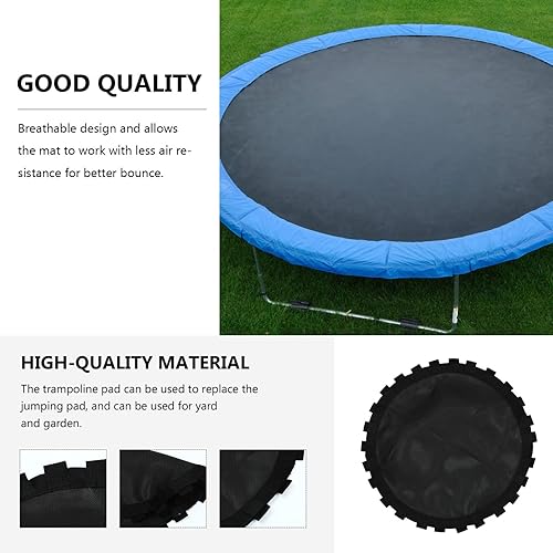 Miniatura 4 de Trampolín rebote piezas de repuesto Mat Trampolín Mat Mesh Jumping Cushion Trampolín Suministro 32 pulgadas