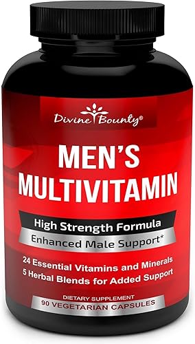 Miniatura 4 de Divine Bounty Enzimas digestivas con probióticos y paquete multivitamínico para hombres
