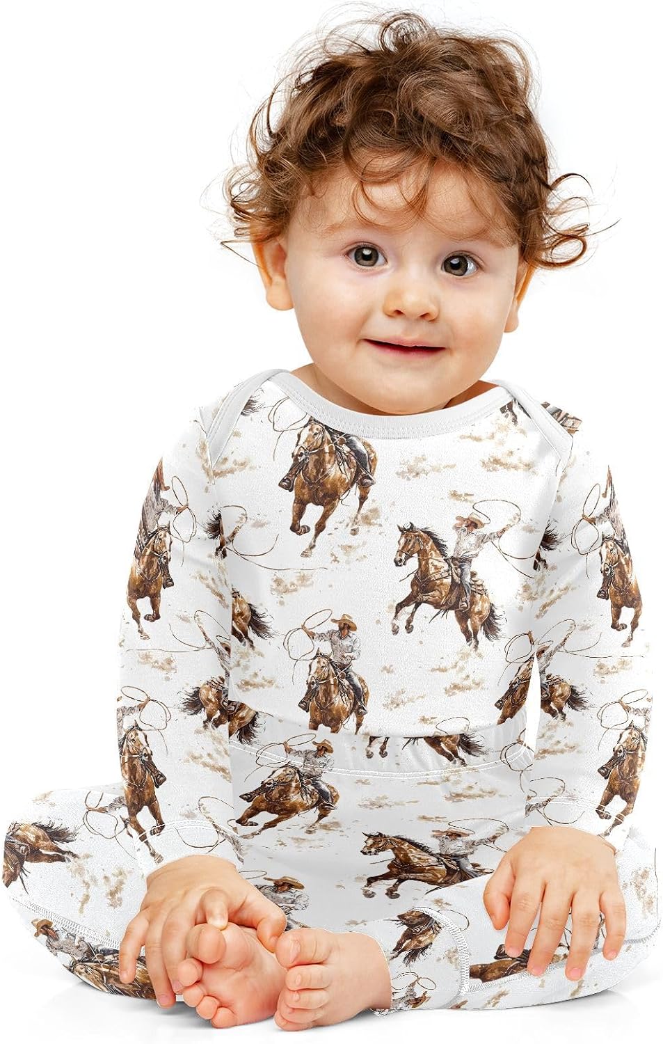 vvfelixl Baby Bodysuits Pants Sets Bernese Mountain Dog Long Sleeve Baby Clothes For Boys Girls 0-24 Months Puppy