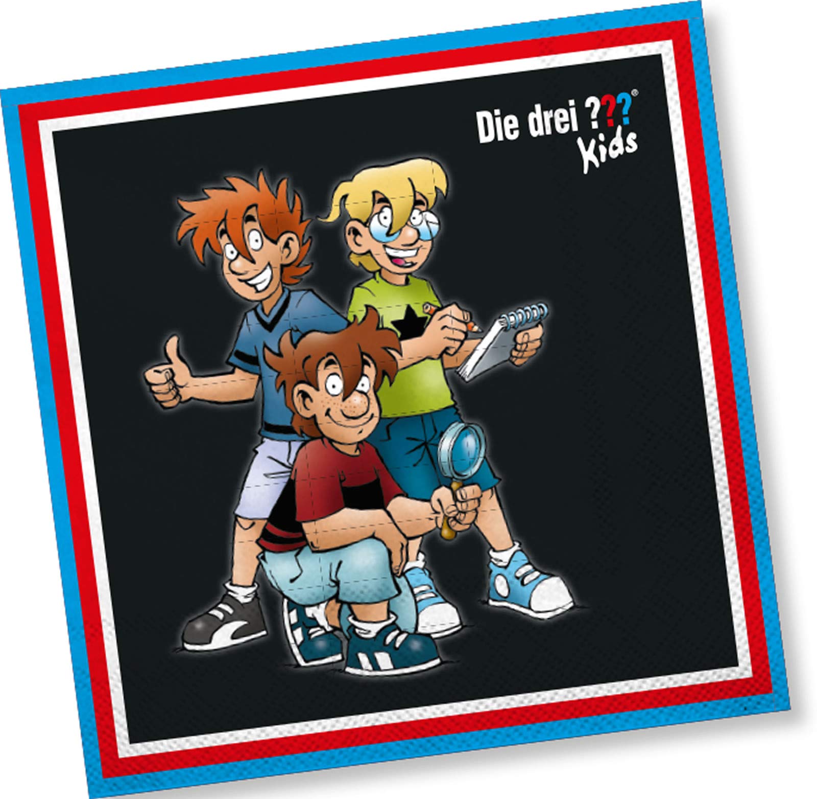 noddy der kleine detektiv spielzeug DH-Konzept Servietten DREI ??? Kids // 20 Detektiv-Servietten : Amazon