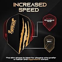 Vista 6 de IgnatGames Vuelos de dardos y accesorios – Juegos de 30 dardos de diferentes formas y 6 protectores de vuelo, kit de accesorios de dardos