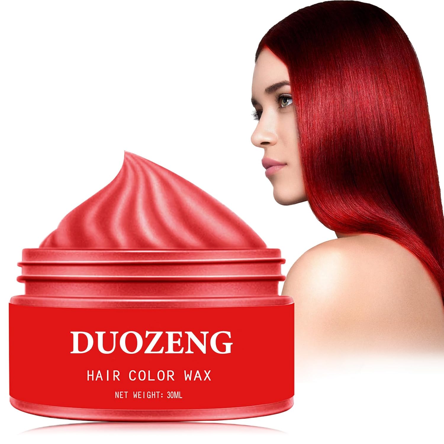 Natural Hair Wax,Instant Hair Dye Wax Temporary Color Hair