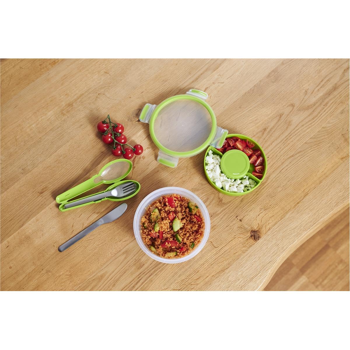 Tefal Clip & Go zestaw sztućców, stal, mały, N1071810