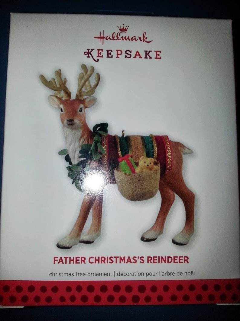 Father Christmas's Reindeer 2013 Hallmark Ornament