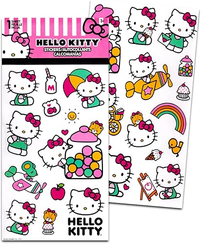 Miniatura 4 de Hello Kitty Mochila con juego de fiambrera para niñas - Mochila Hello Kitty de 16 pulgadas, bolsa de almuerzo Hello Kitty con botella, más Paquete