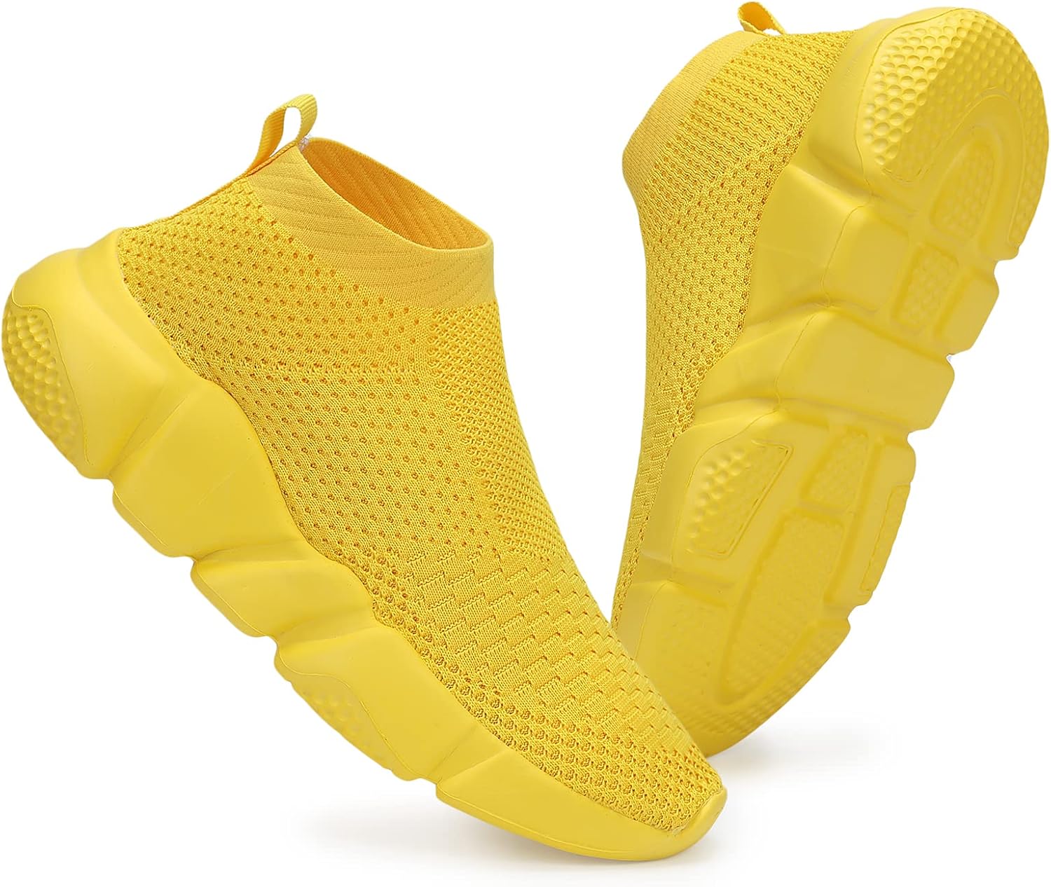 Casbeam Womens Running Shoes Ladies Slip on Tennis Walking Sneakers Lightweight Breathable Comfort Work Gym Trainers Stylish Shoes