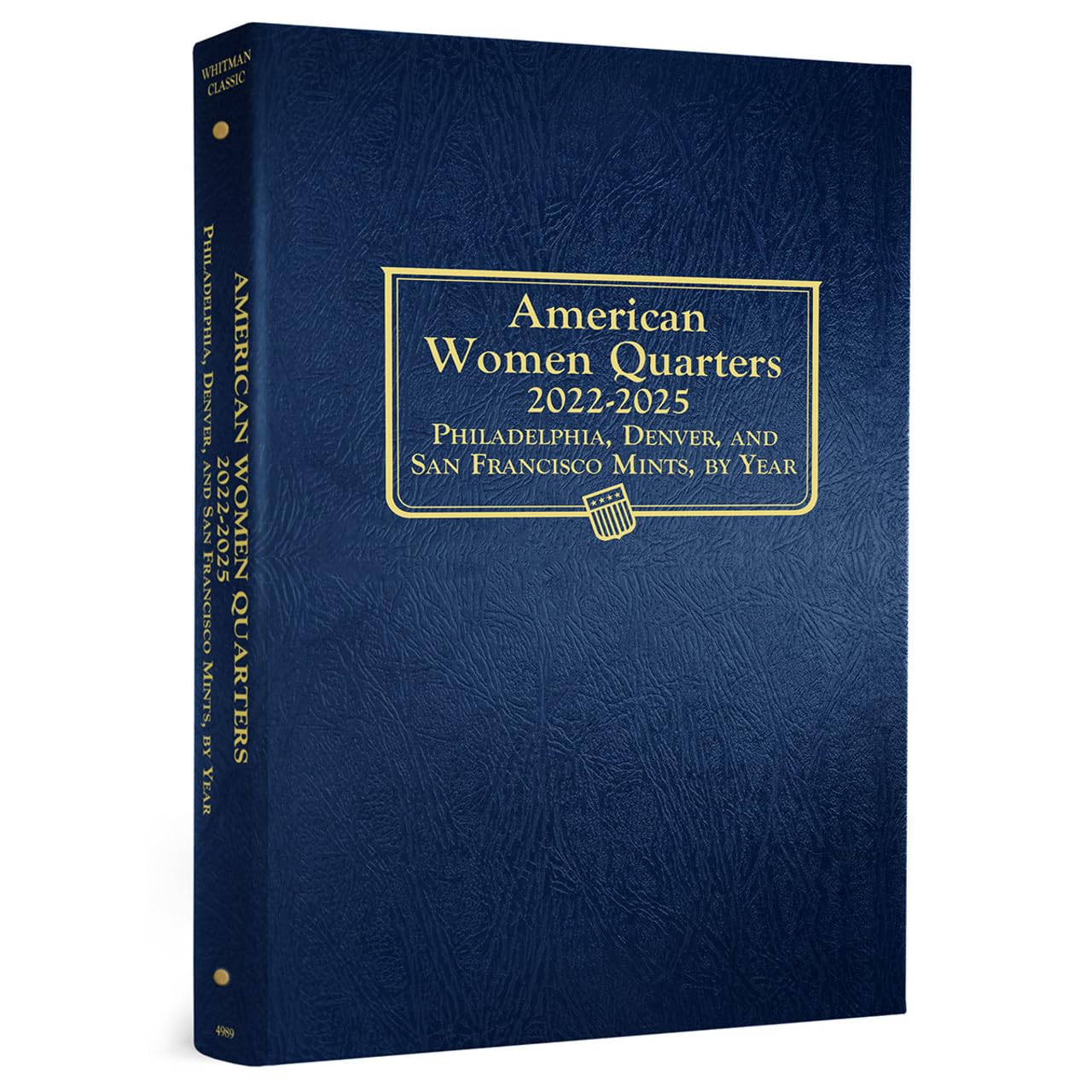 Whitman US American Women Quarter Coin Album 2022-2025 P, D & S Mints #4989