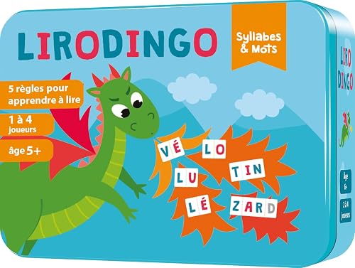 Aritma LiroDingo Syllabes et Mots Asmodee