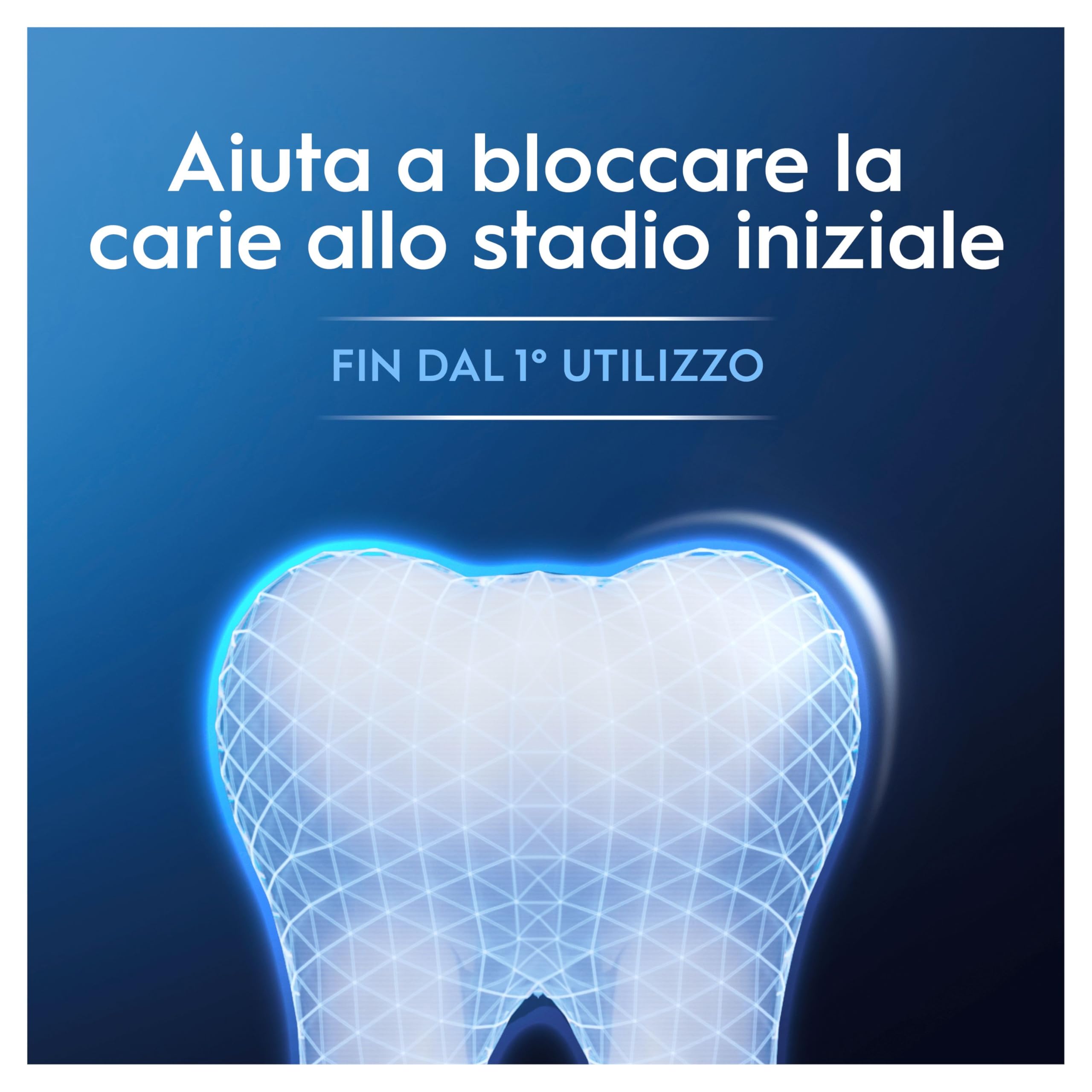 Oral-B Dentifricio Advanced Rigenera Smalto 3x75ml, Dentifricio, Clinicamente Provato, Pulizia Denti Efficace, Alito Fresco, Extra Freschezza Sapore Eucalipto