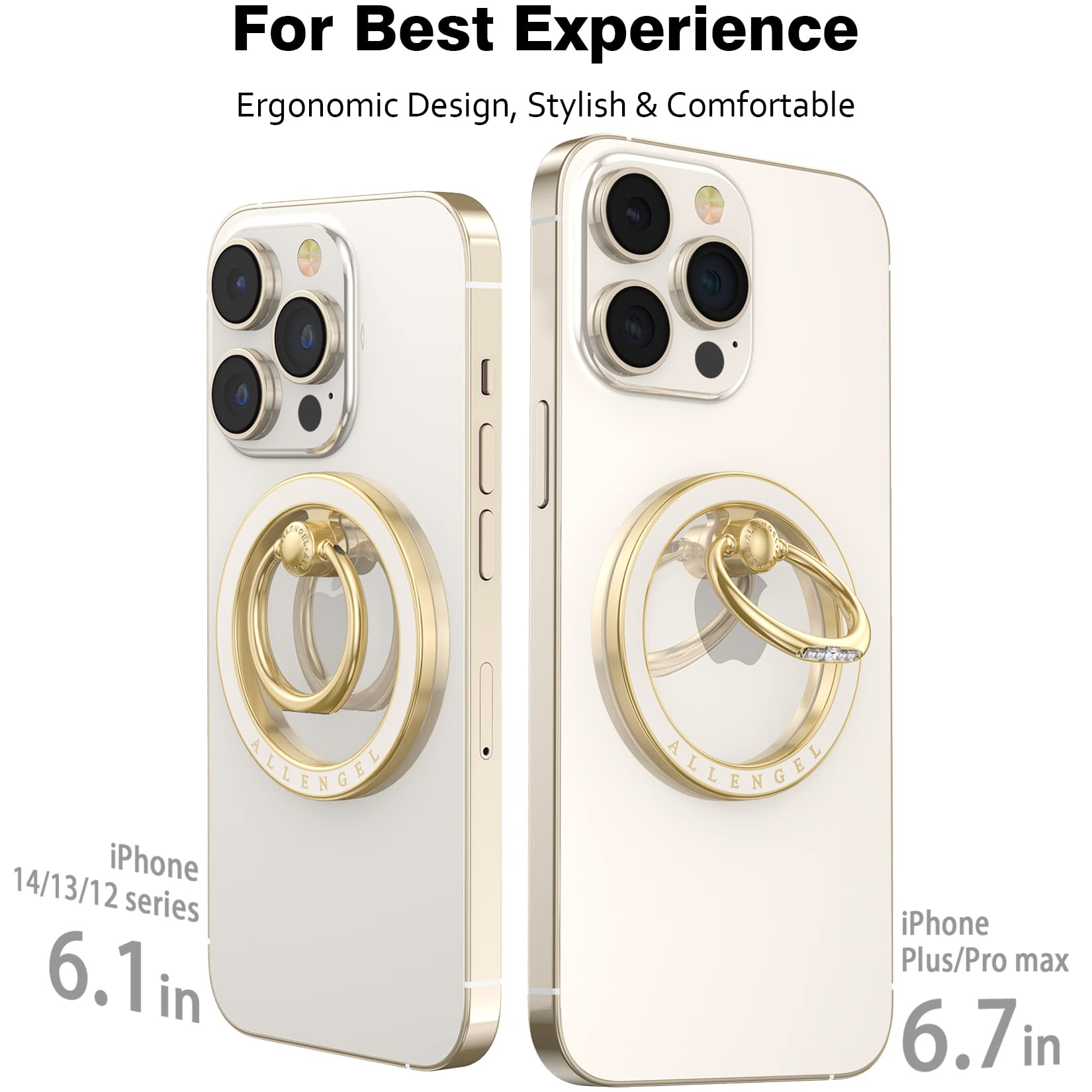 Spigen O-Mag Magnetic Phone Holder 360° Rotating Ring Grip Made For MagSafe & Pixelsnap IPhone 17 16 15 14 13 12 Pro Max Air & MagSafe Cases For