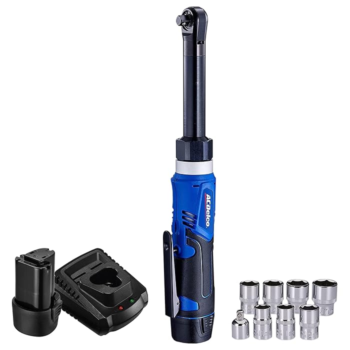 Buy ACDelco ARW12183P2S G12 Series Extended 3/8” Ratchet Wrench 10.8V