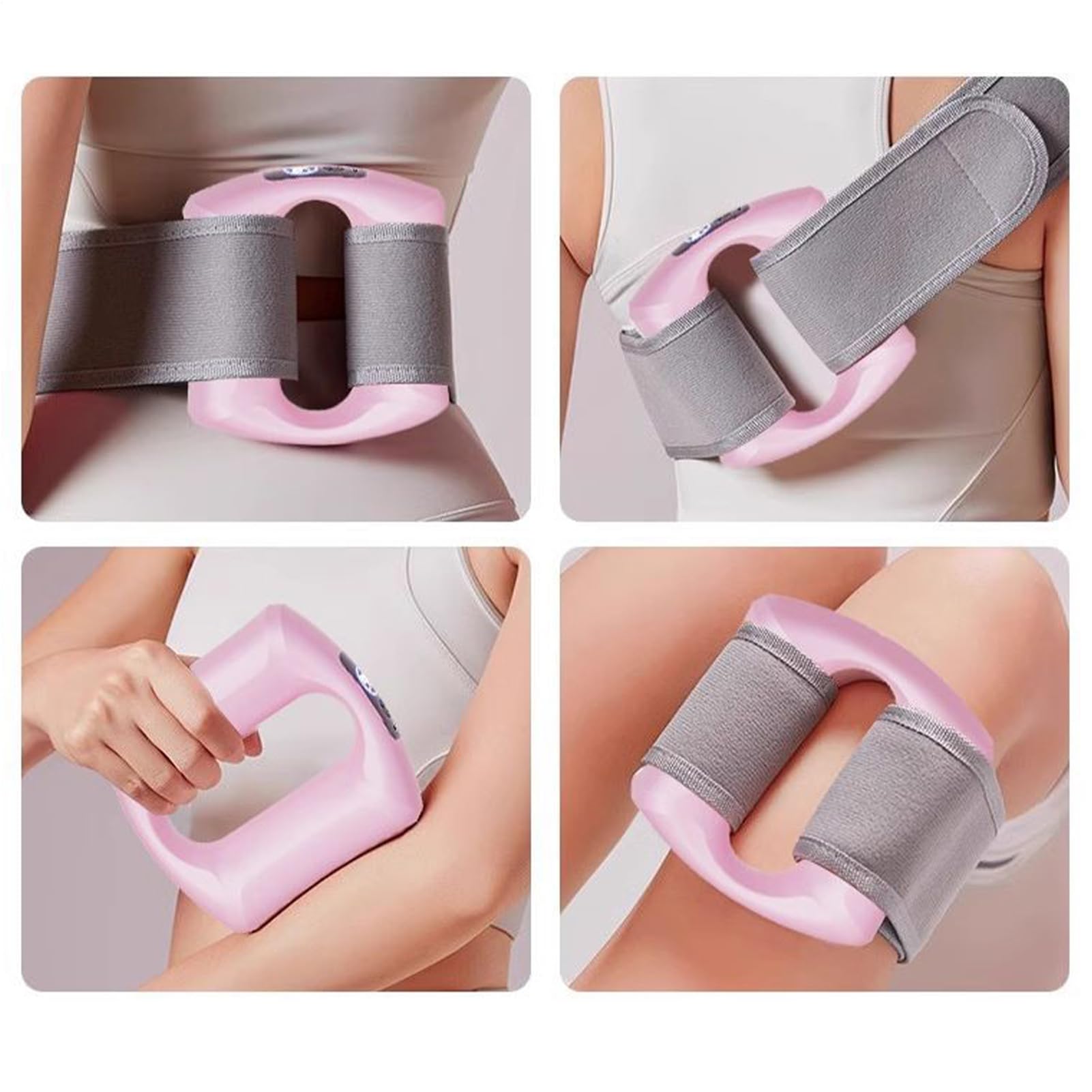 Anneau De Fascia Multifonctionnel Pour Tout Le Corps, Anneau Fascia Blasters En Silicone, Masseur Électrique Ergonomique Fascias, Brûle Graisse Ventre, Portable Masseur, Pour Taille, Épaules, Bras