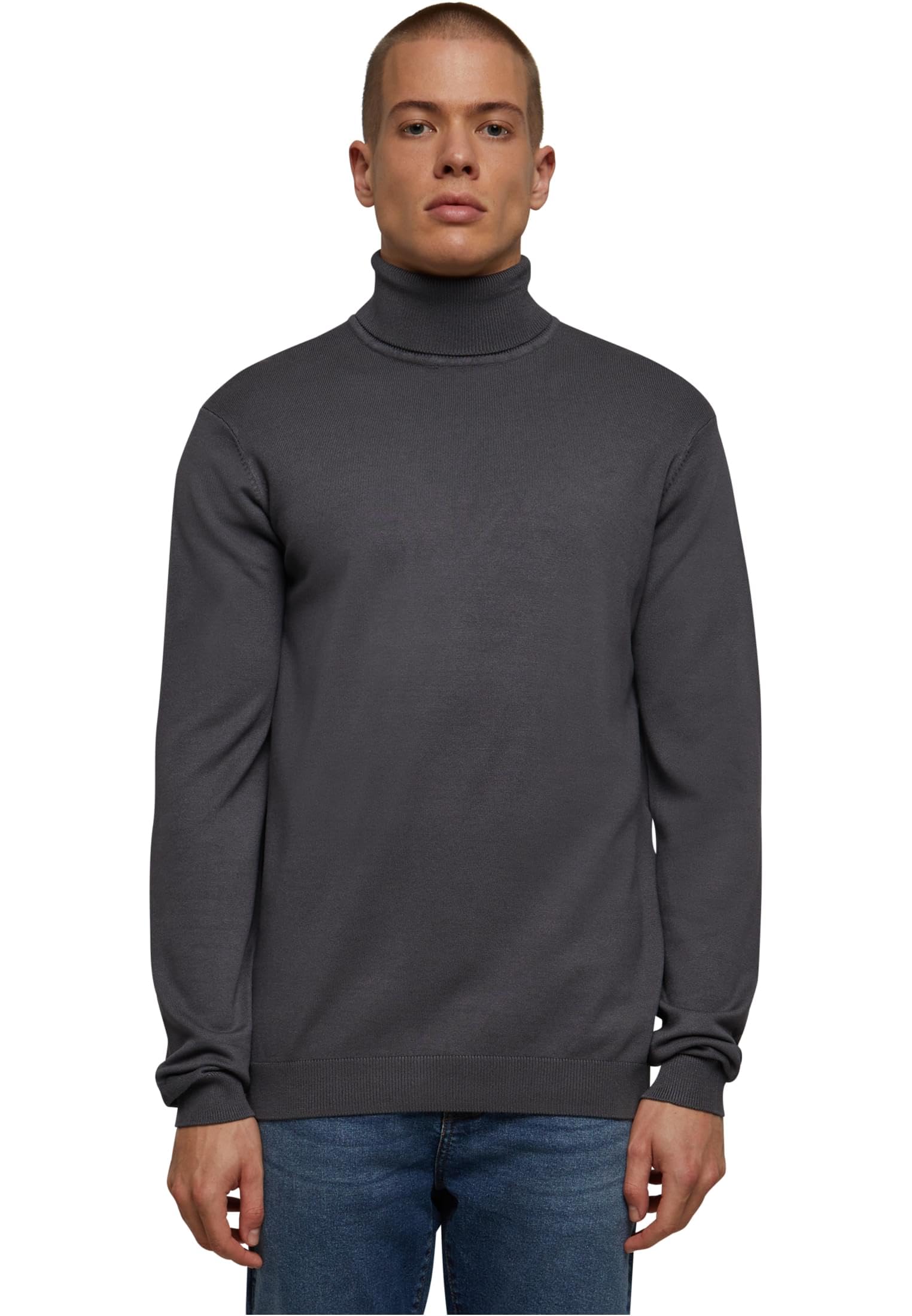 Urban Classics Herren Knitted Turtleneck Sweater