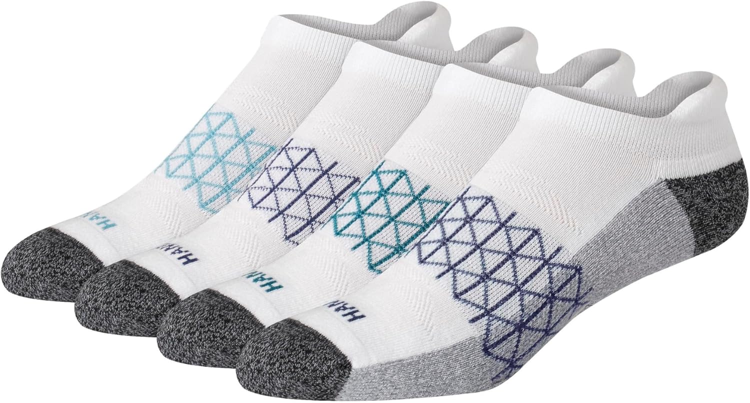Hanes Men’s Absolute Active Cushioned Heel Shield Moisture Wicking Socks (4-Pack) Hanes Men’s Absolute Active Cushioned Heel Shield Moisture Wicking Socks (4-Pack)