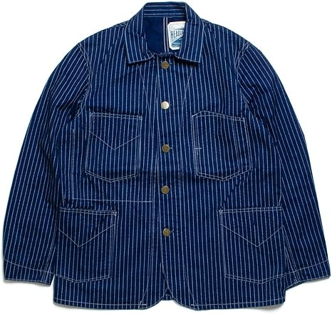Amazon | [HEADLIGHT] ヘッドライト 9oz. WABASH STRIPE WORK COAT 