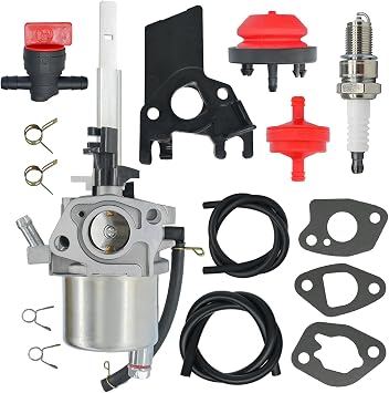 920402 Carburetor Replacement for Ariens Snow Tek ST24 20001368 20001369 920021 21 22 24 28 Snow Blower, Replacement for LCT 03121 208cc Engine Replacement for Poulan Pro 587154101