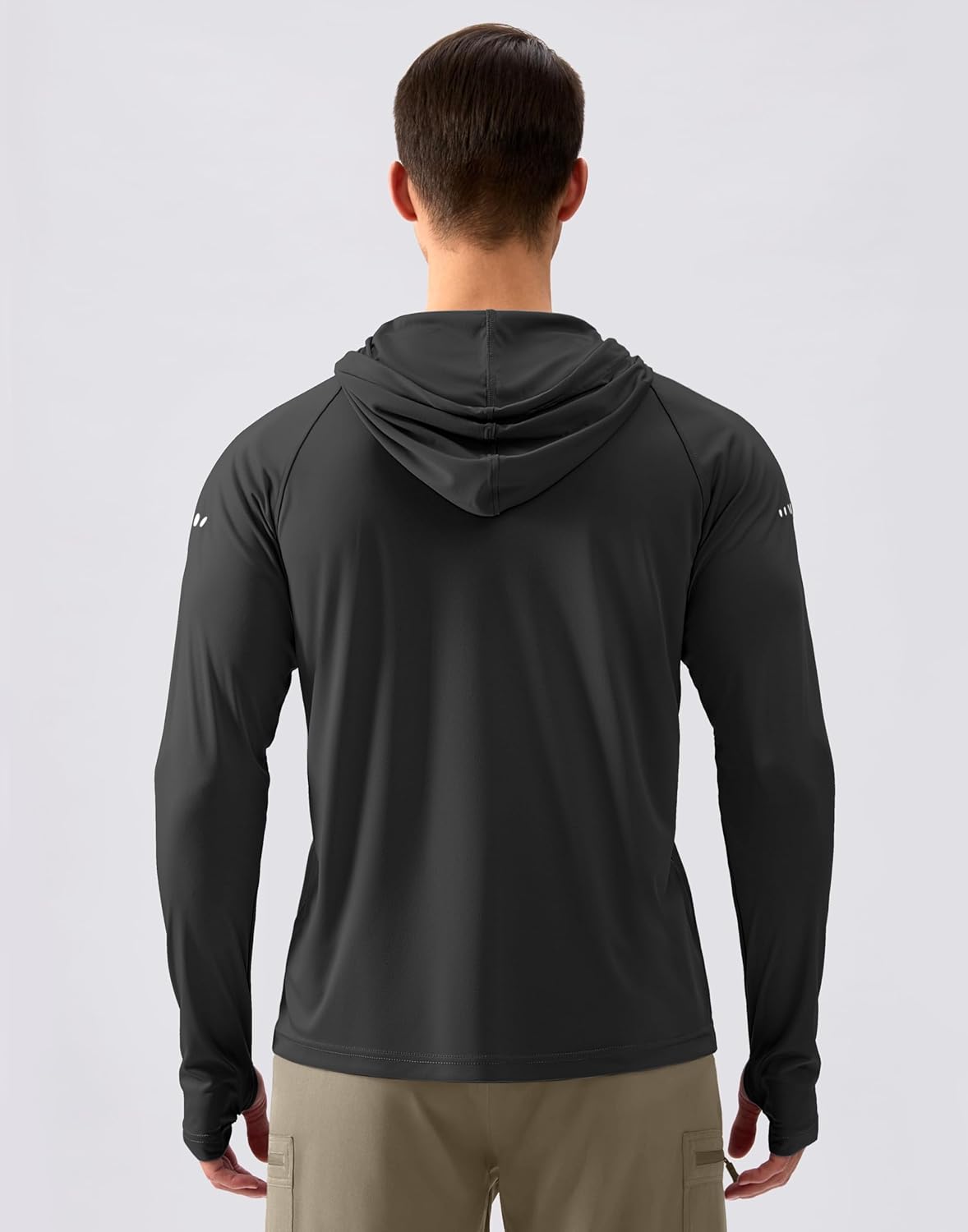 Men's Sun Protection Hoodie Shirt UPF 50+ Long Sleeve Fishing Rash Guard UV SPF Summer Lightweight Hiking Shirt for Men - Image 6